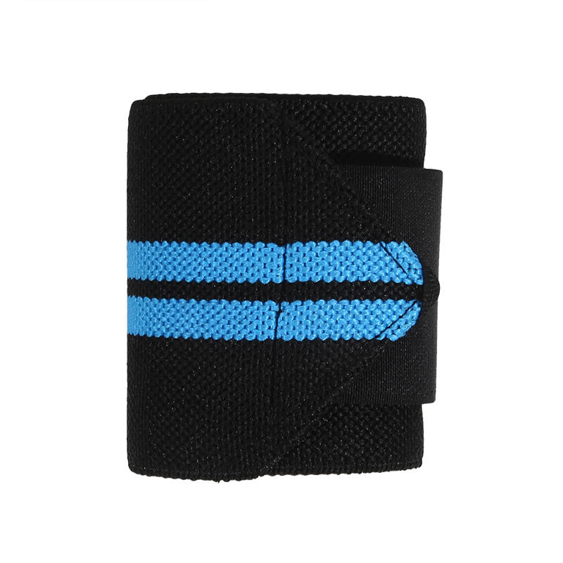 1PC Stripe Elastic Compression Sports Wristband Sweatband Adjustable Breathable Support Wrap for Gym Workout Tennis Weightlifting