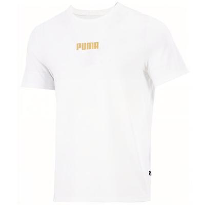 Alphabet Print Casual Sports Short Sleeve T-Shirt Men Tops White 847651-02
