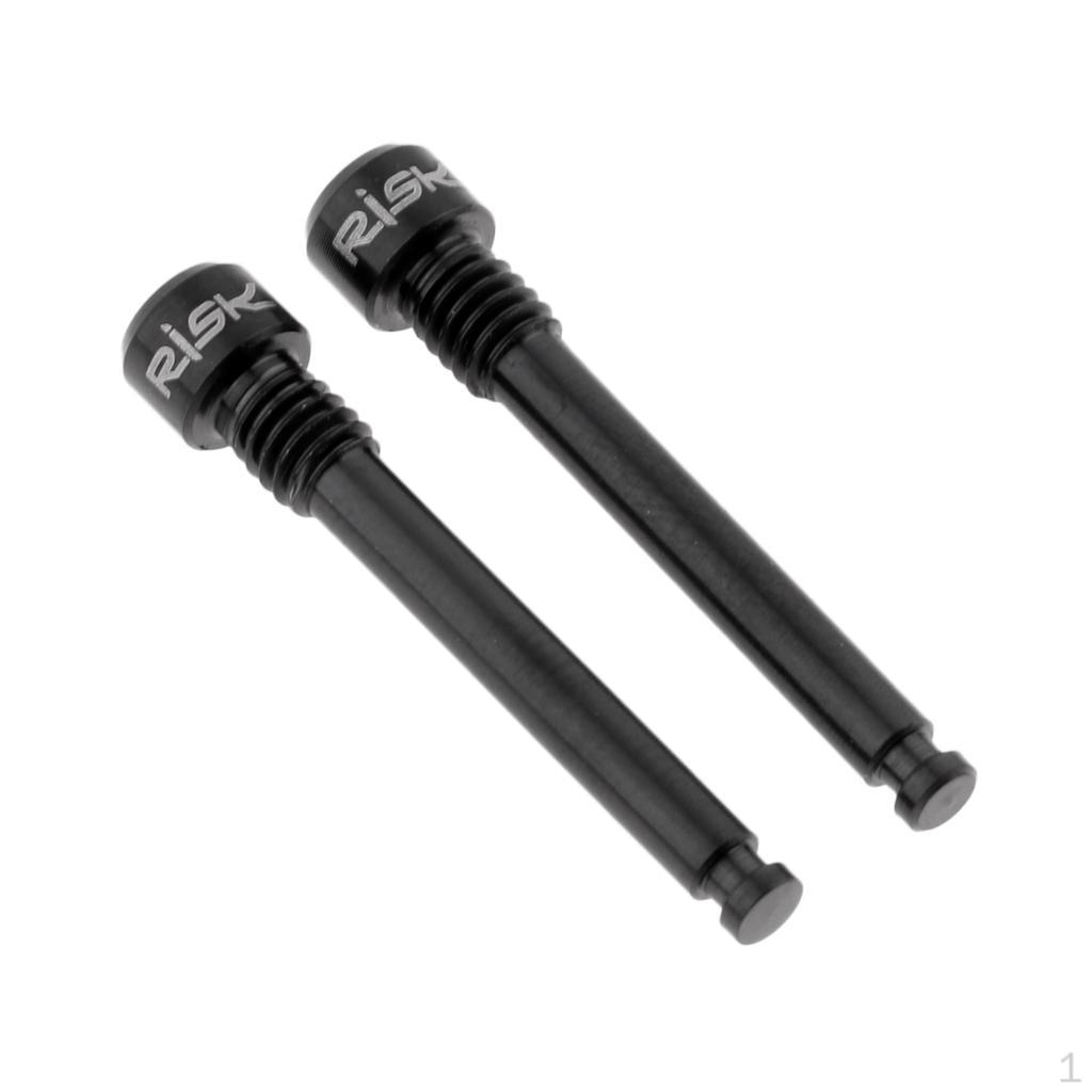 2Pcs Bike Ti Hydraulic Disc Brake Fixed Bolts