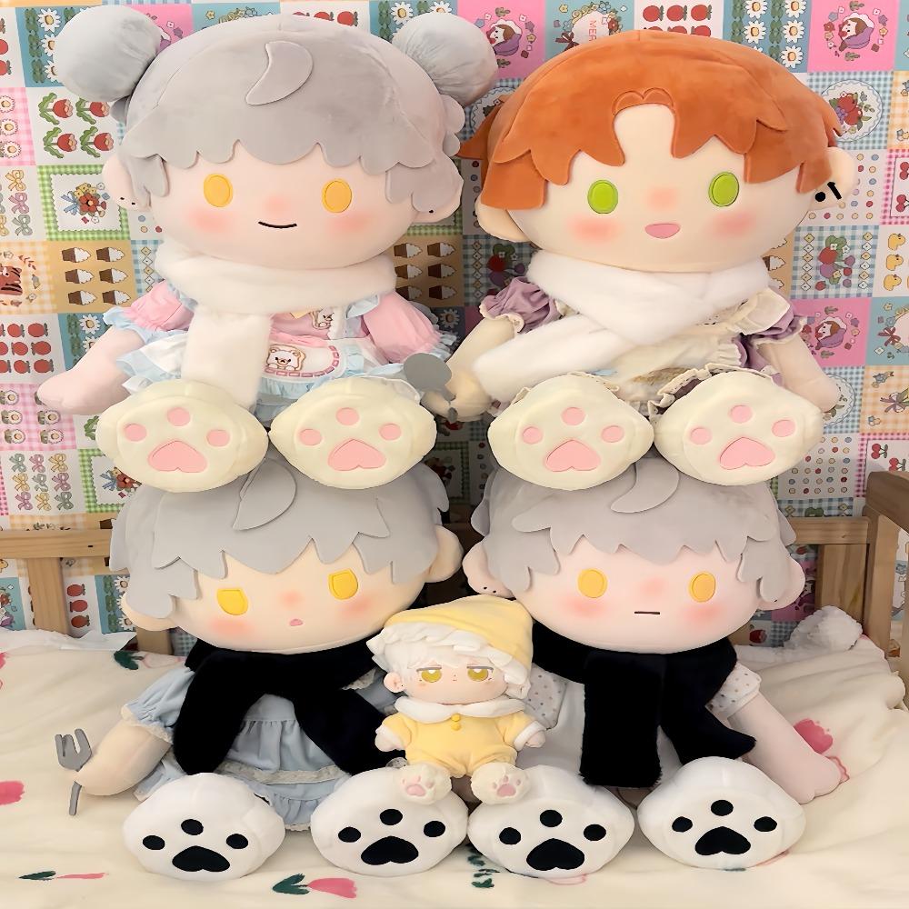 

Animal Doll Shoes 20cm Cotton Doll Cat Claw Shoes Cute Mini Shoes Doll