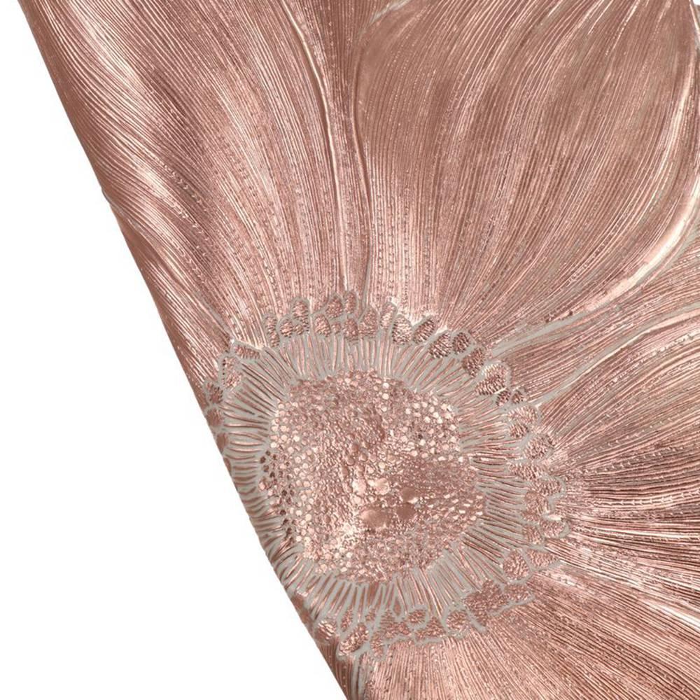 2PCS Solid Color Flower Shaped Placemat Oil-Resistant Tableware Mat Creative Coaster  Living Room