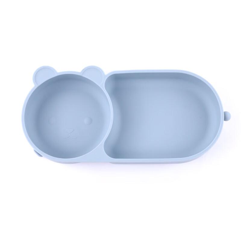 ZISIZ Kids Silicone Suction Plate & Bowl