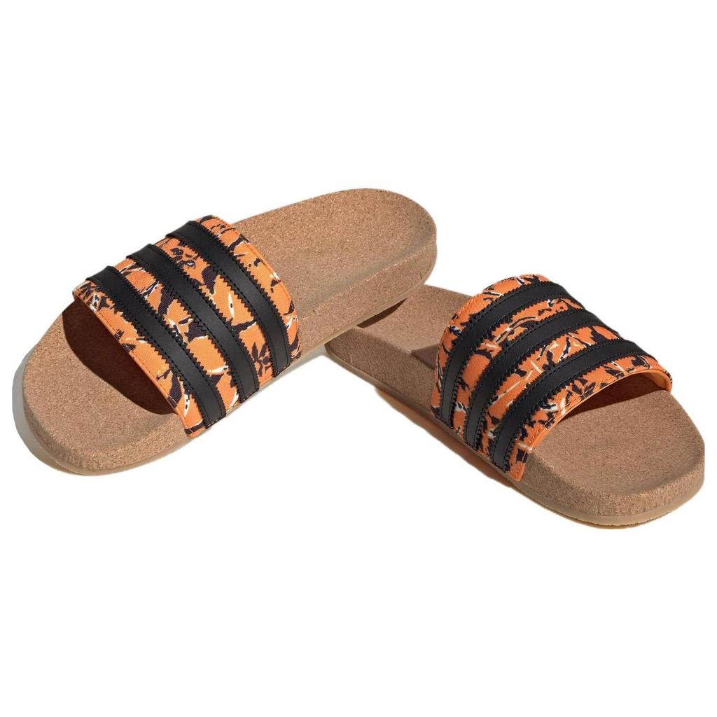 adidas Originals Adilette 'Bright Orange Core Black Gum' IE7750