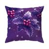 Home Decor Christmas-themed Pillows with Snowy Patterns Pattern Cushion Cover Suitable for Sofa Bedroom Car Pillow Cover