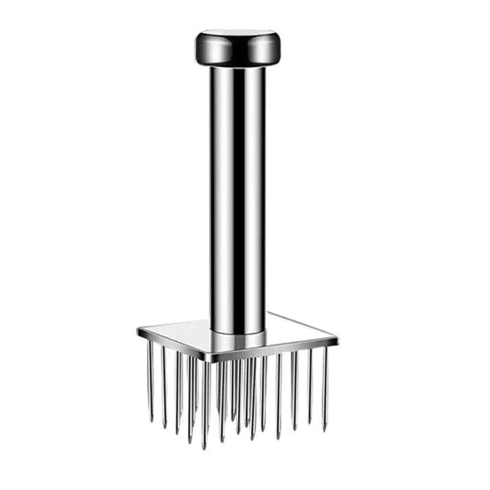 Marinade Injector Cooking Tool Meat Tenderizer Automatic Rebound Function Compact Kitchen Gadget Efficient Meat Cooking
