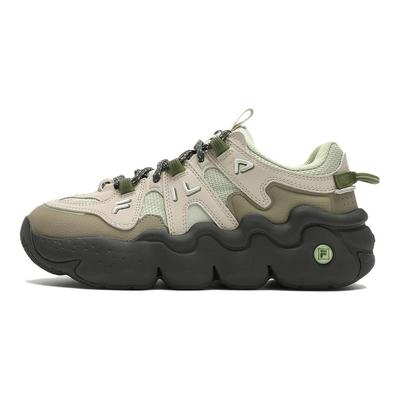 Panini Bequem Vielseitig Langlebig Low-Top Lässig Stadtpendeln Laufschuhe Damen Sneaker Grün Weiß F12W412111FTA