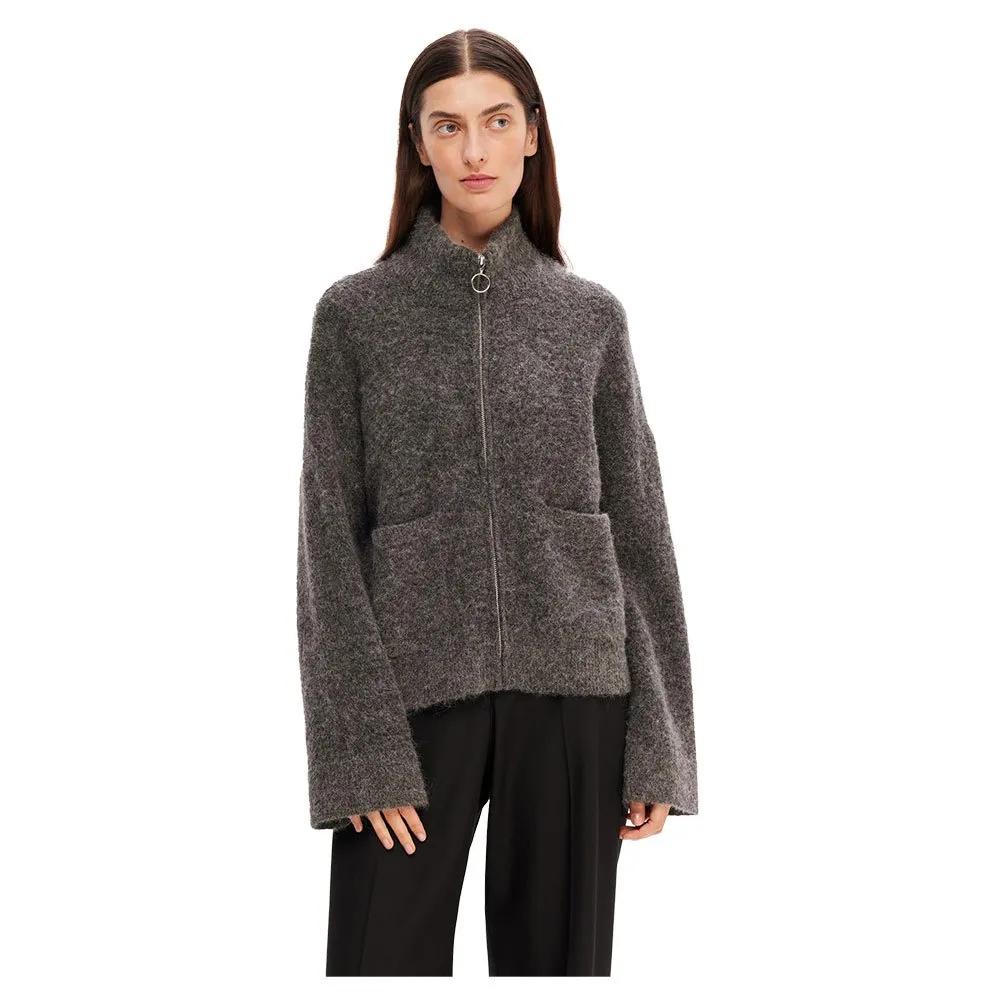 Selected Свитер на молнии Sia EU 2XL