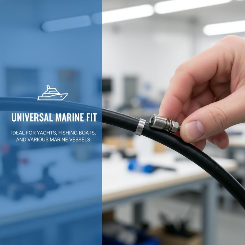 M5 M6 Bootsgas Kugelgelenk Metall Schaltzug Gelenkkopf Verbinder Robuste Bauweise für Marine Yacht Motorzubehör
