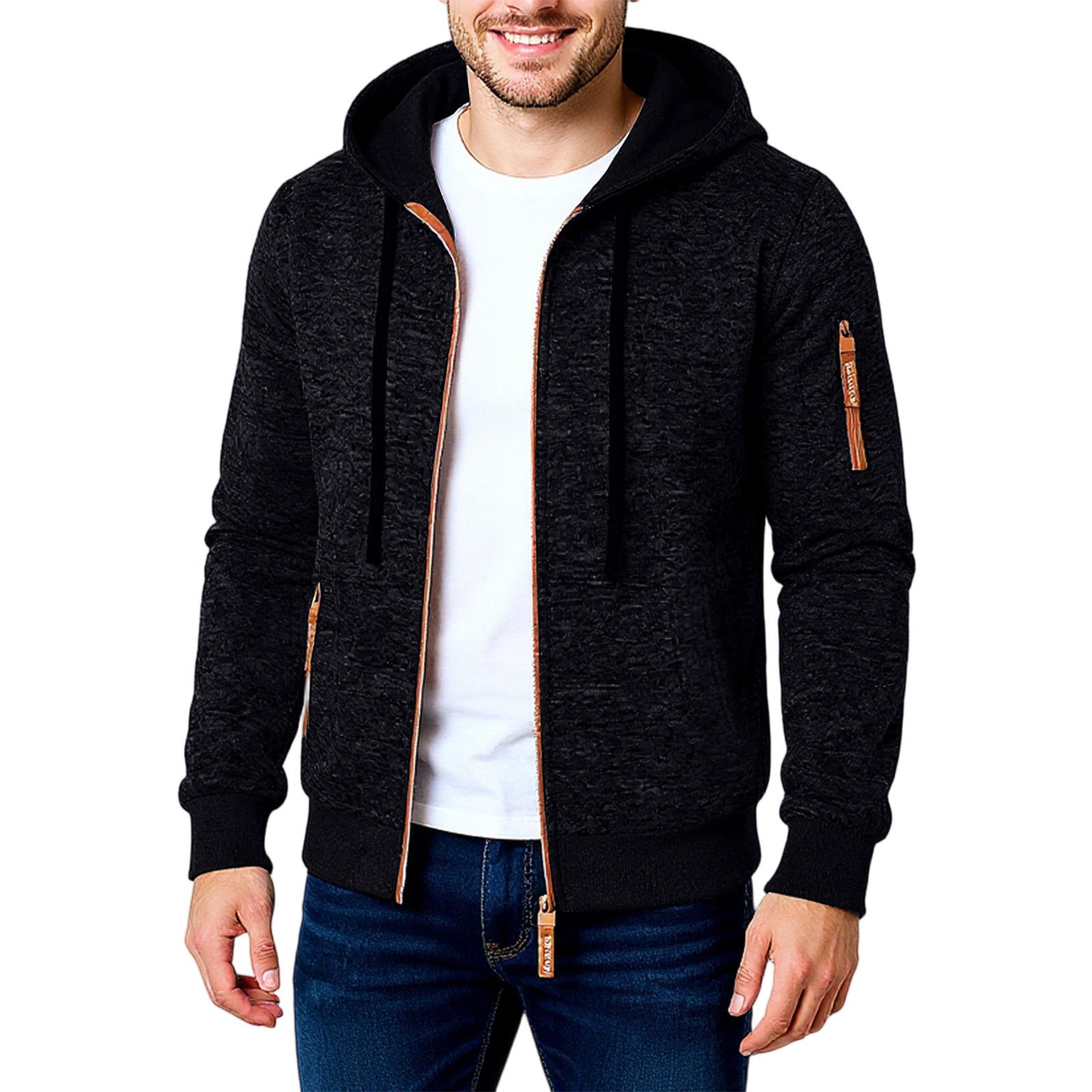 

Спортивный костюм с капюшоном, унисекс, одежда для бега, пуловер с длинными рукавами, толстовка с капюшоном XXL чёрный