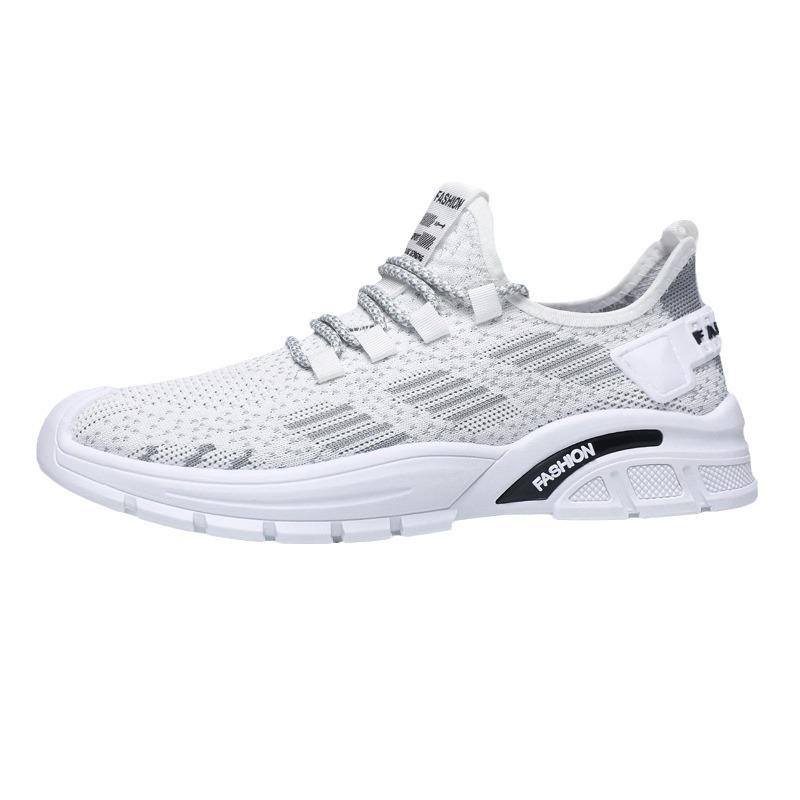 Herrenschuhe Sommer atmungsaktiv 2025 neue Herren-Freizeit-Laufschuhe Herrenmode Fly-Woven Mesh-Sneaker Herren