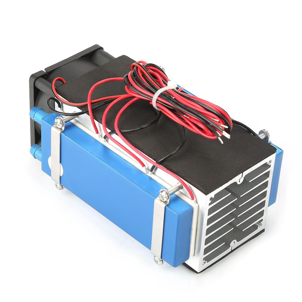 12V 4 Chip Semiconductor Refrigeration NaMachine Cooler       Cooling Device