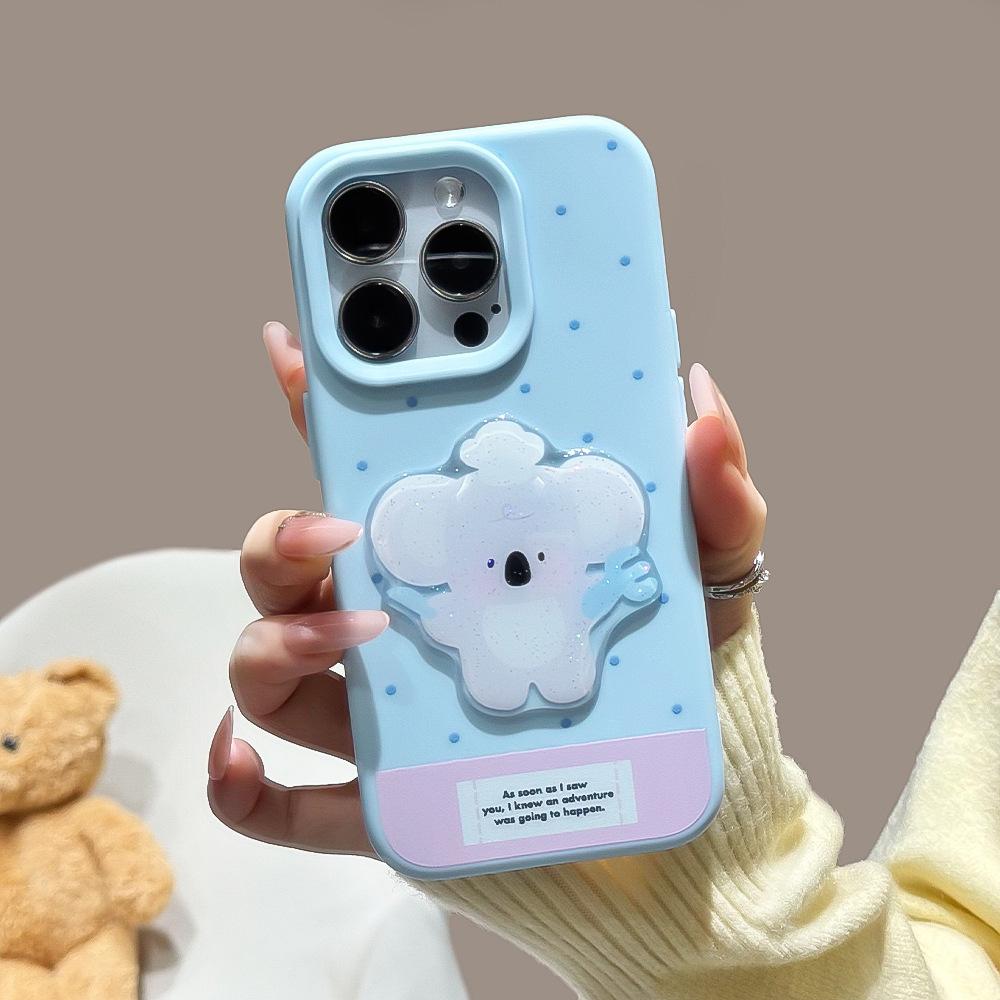 Applicable To Apple 16/17Promax Mobile Phone Case Ins Wind Silicone Soft Case iPhone15/14 Anti-drop Protective Case