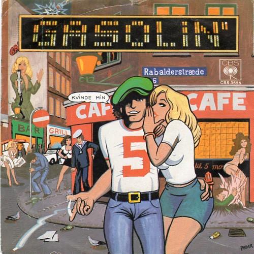 

7inch Record GASOLIN - Rabalderstræde / Kvinde Min CBS3555 CBS 1975 Denmark Rock Used