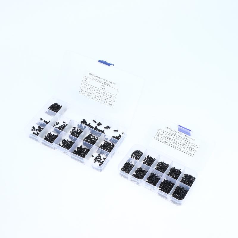 500/600Pcs M2 M2.5 M3 Mini Screw Set Carbon Steel Computer Notebook Laptop Repair Screws Kit