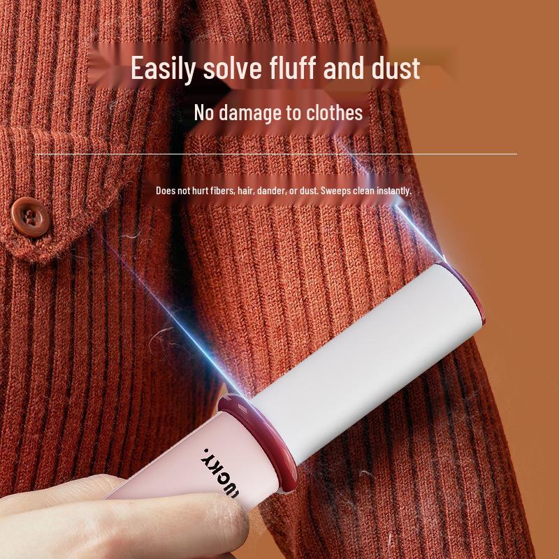 Portable Lint Roller for Clothes & Pet Hair Removal