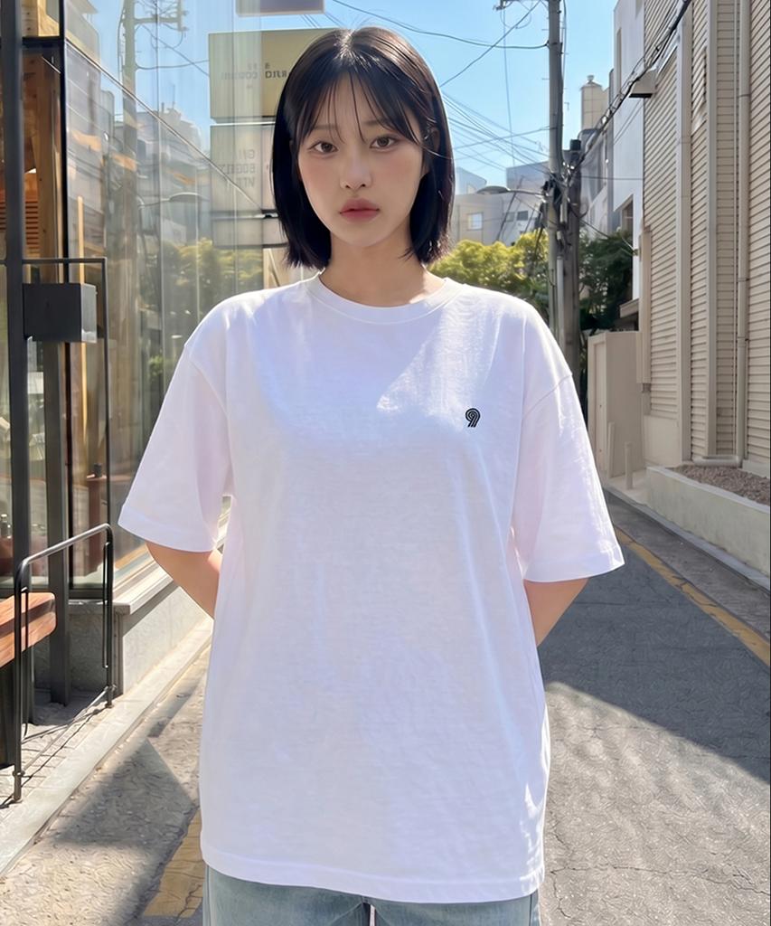 Hapeunain Signature Symbol Embroidered Short Sleeve T-Shirt I05Jrd_Hbx11332