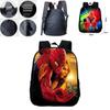 Spidermanfar From Home Kid Boys School Book Bag Backpack Shoulder Bags Rucksack