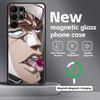 HOT JOJO Steel Ball Run  Phone Case For Samsung S26 S25 S24 S23 S22 S21 Plus Ultra Note20 Glass Magnetic Case