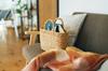 Chidori Industry Water Hyacinth Basket Bag HC-140NA