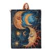 Dream Sun Moon Blanket Bohemian Home Bedroom Decor Blanket Flannel Blanket