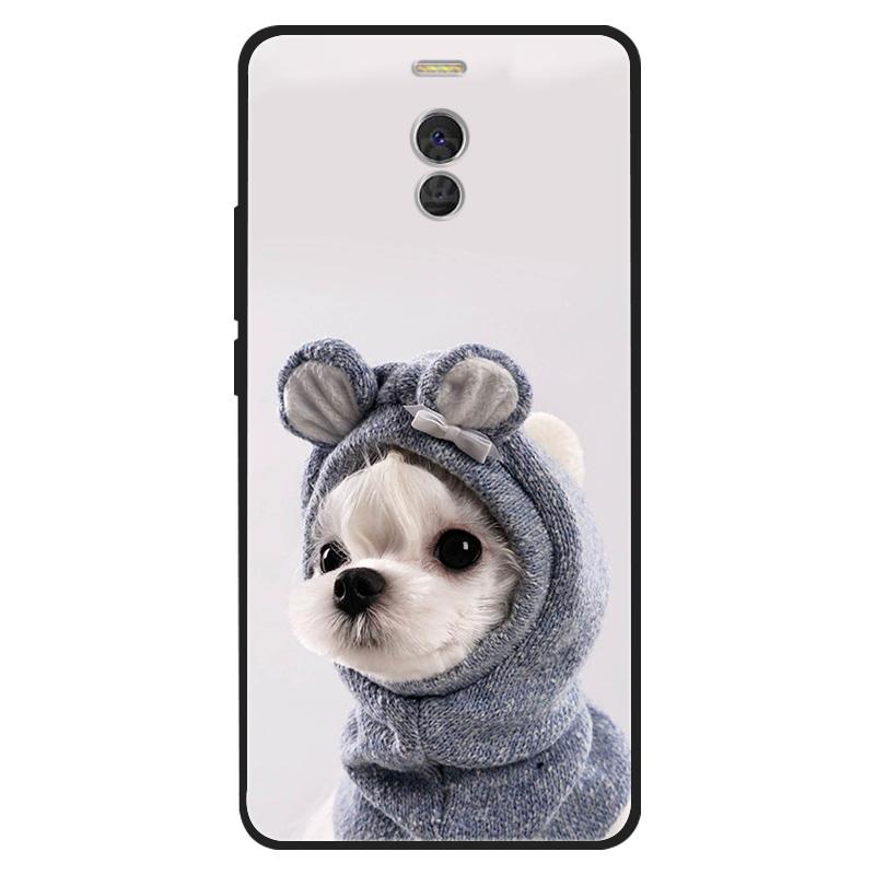 For Meizu M6 Note Case Silicone Cat Painted Soft Black Cover for Meizu M6Note M3 Note 8 Cover TPU Coque Protective Capa