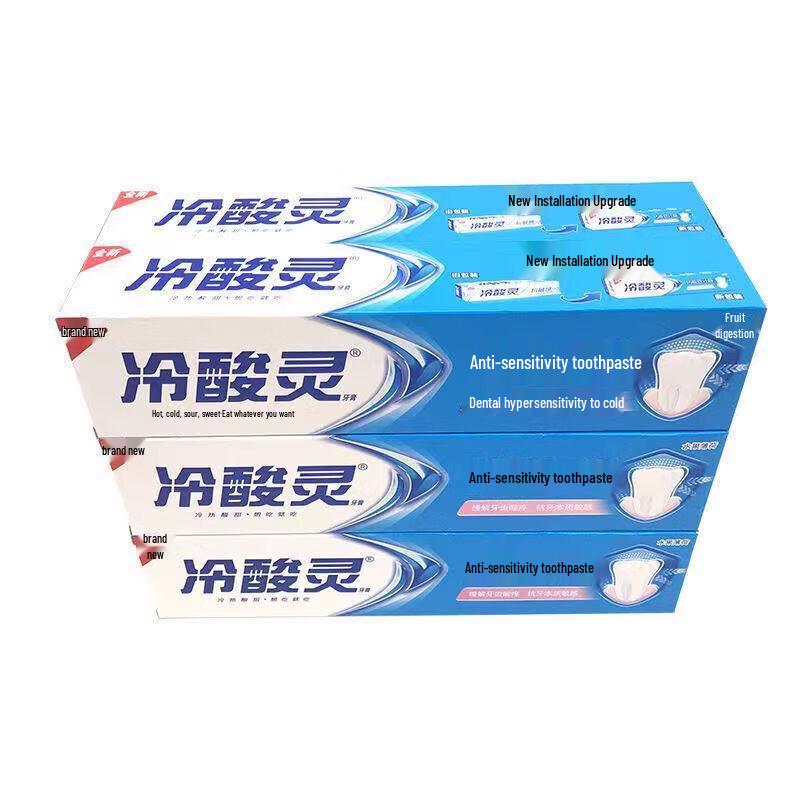 Leng Suan Ling Anti-Sensitive Fruit Mint Toothpaste 4-Pack