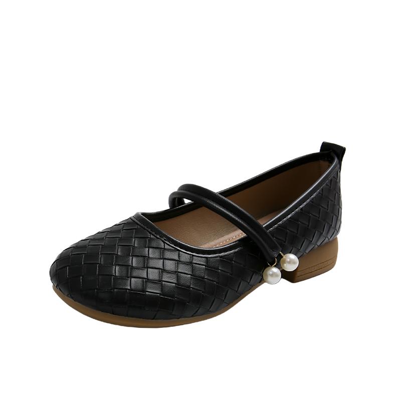 2025 Spring Summer Style Beautiful Shallow Mouth Single Shoe Women Simple Comfortable Versatile Flat Sole Single Shoe