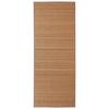 VidaXL Brown Slat Bamboo Rug Rectangular 120 X 180 Cm 241339