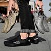 Spring and Summer New Products Large Size Men's Casual Doudou Leather Shoes Foot Cover Versatile Breathable Men's Shoes