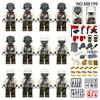Deutsche Gebirgsdivision Phalanx Minifiguren M8217 Kinder Zusammenbauen Kleine Teilchen Baustein Spielzeug Waffenbox