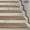 13PCS Non-Slip Stair Treads Carpet Steps Indoor Stair Protection Covers Rug Pads with Plastic Backing for Children Beige