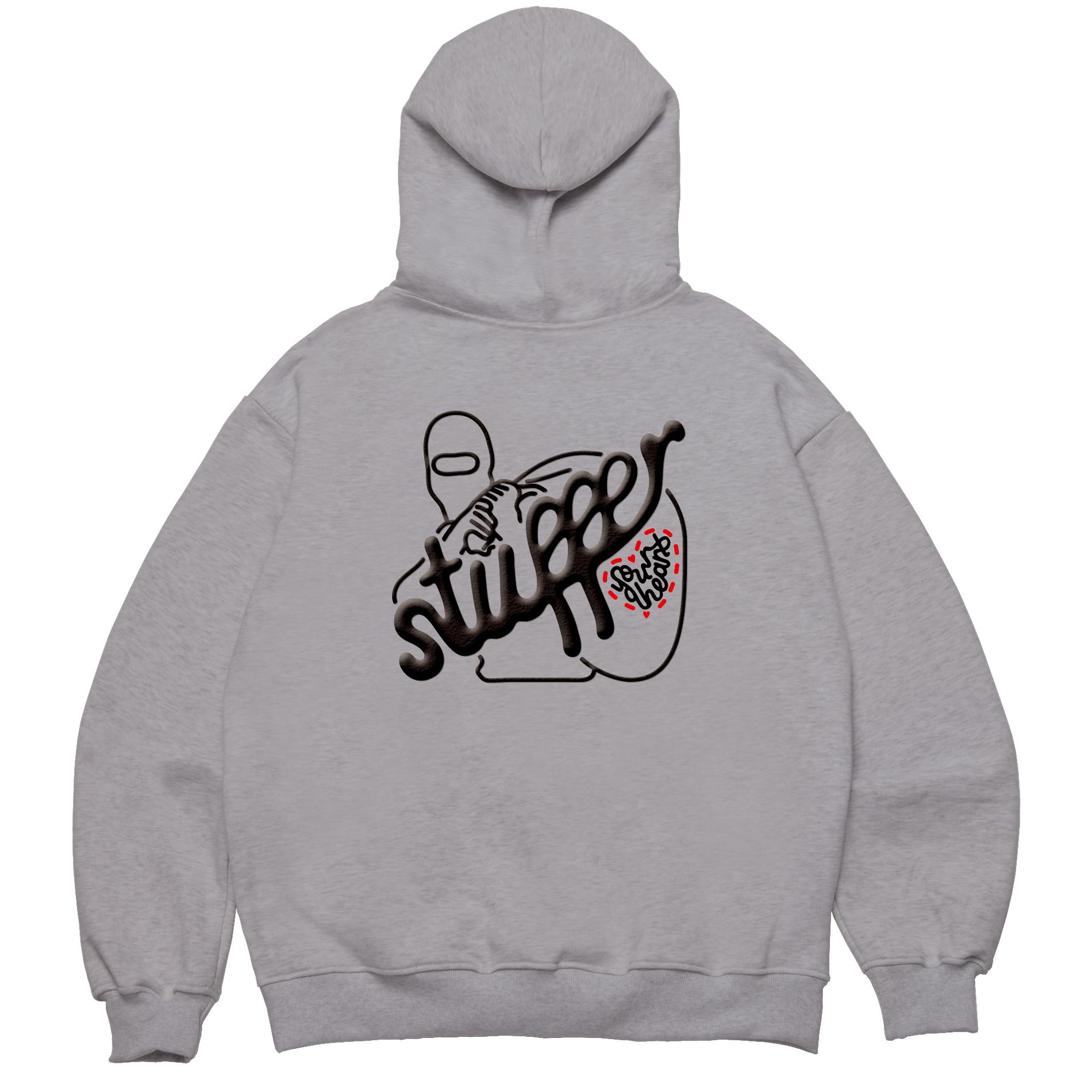 Sturfer Stuffer Thief A Heart Hoody Gray/L