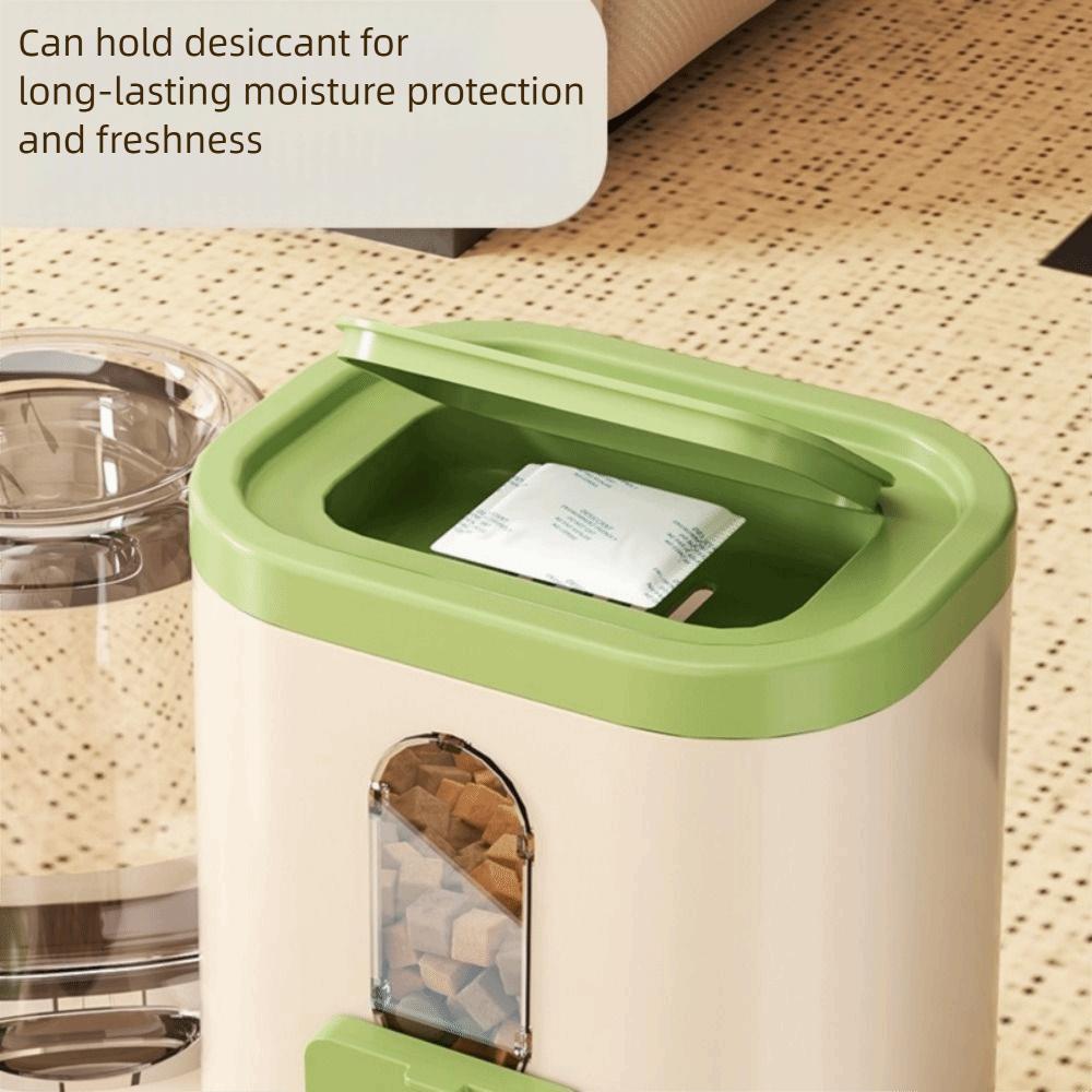 Dry Wet Separation Automatic Cat Water Feeder Integrated Cat Dog Food Bowl  for Water Feeding