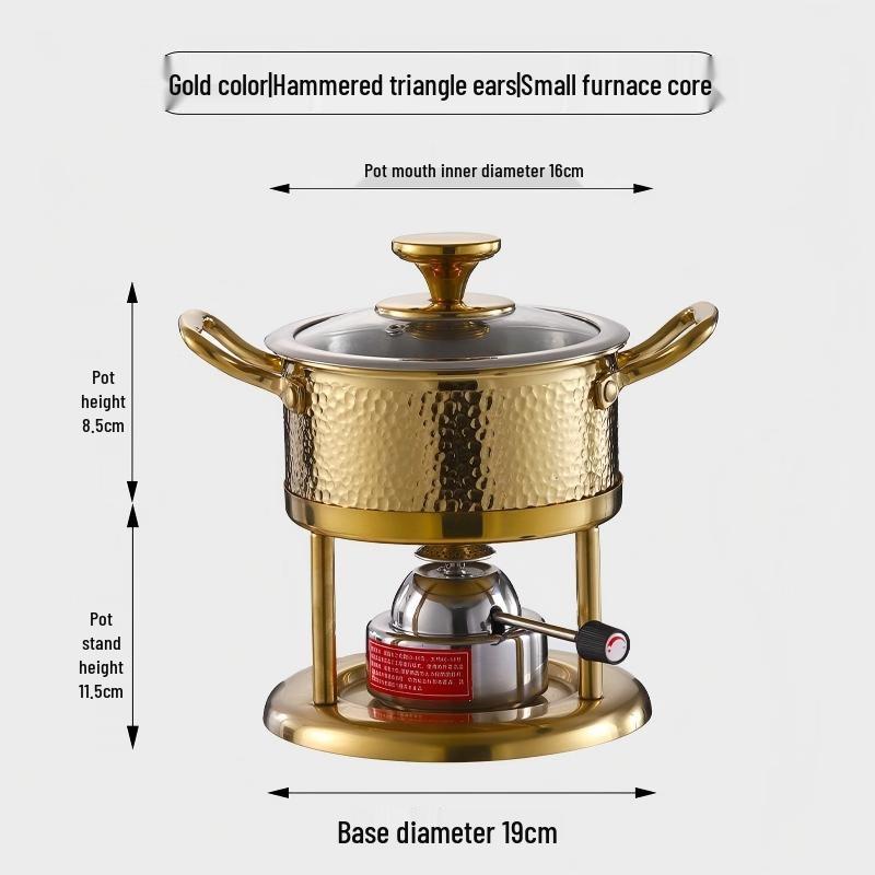 WuTuo Personal Stainless Steel Mini Hot Pot