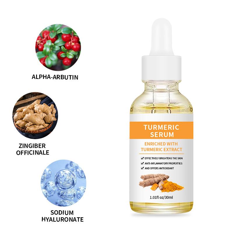 Gurkemeieessens lysner hudtonen og reduserer melasma