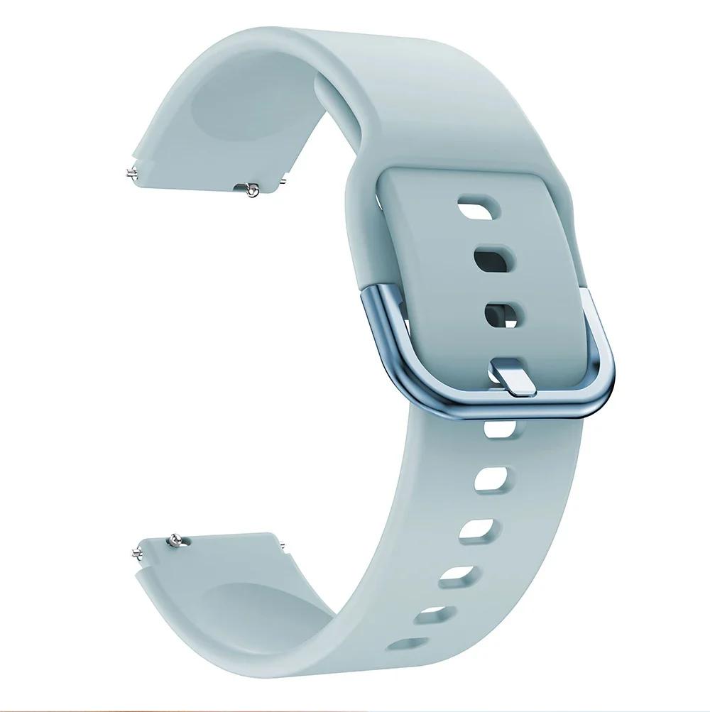 Suitable for Garmin Vivoactive 4S Venu 2S Replacement Band 18mm Replacement Silicone Wrist Strap Bracelet Band Soft and Durable