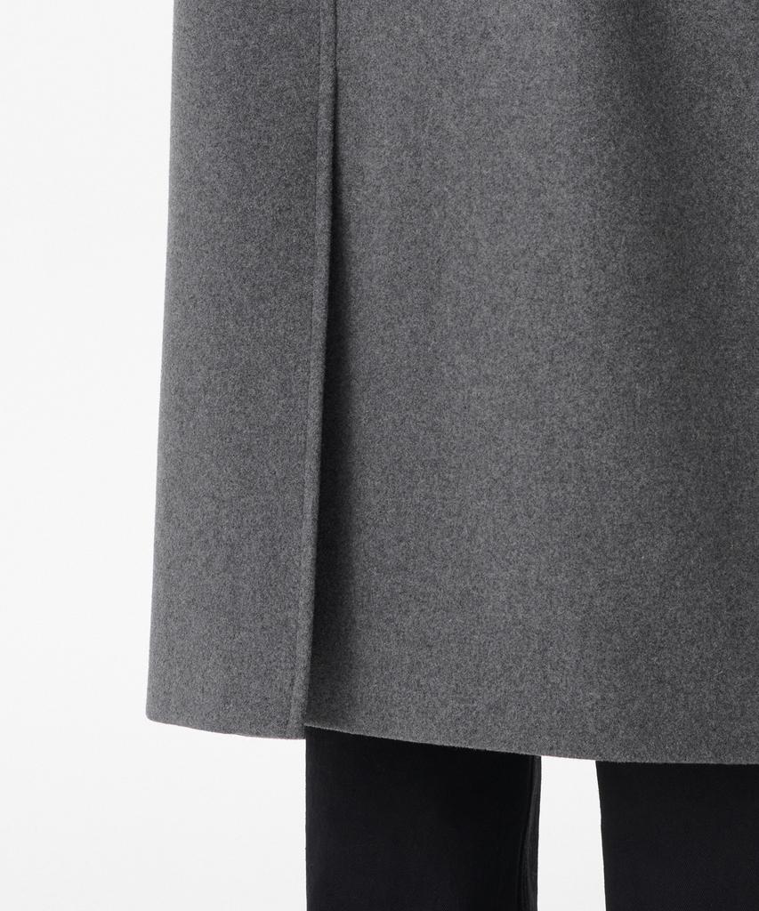 Musinsa Standard Daily Balmacaan Coat [Medium Grey]