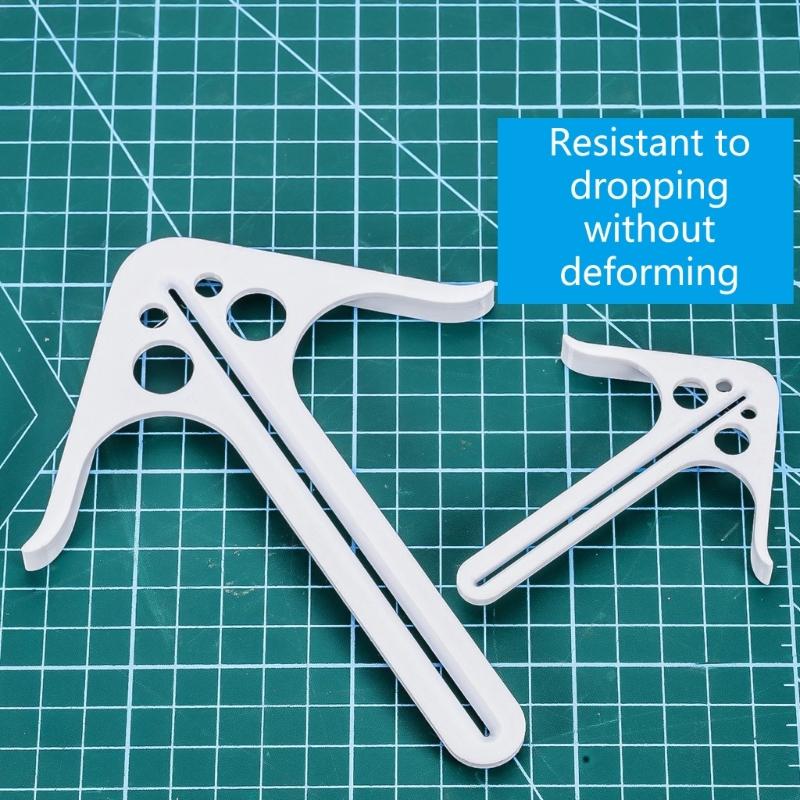 Professional Woodworking Center Locator Tool ABS Materials Ergonomic Grip Lightweight Design For Precise Drilling And Carving
