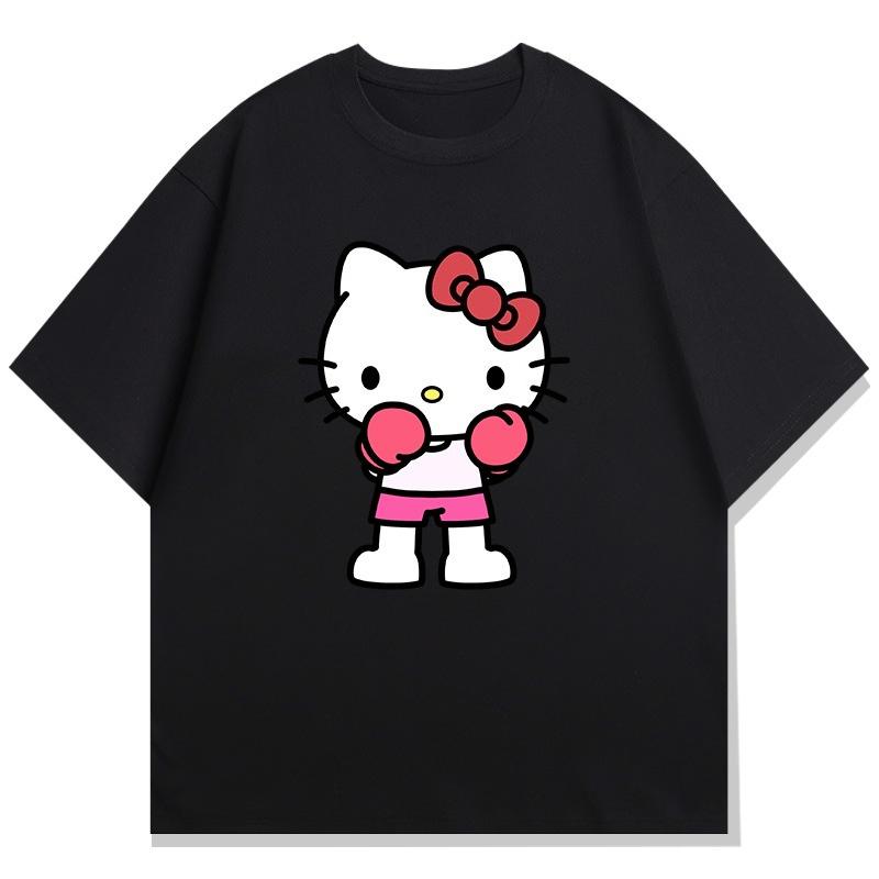 

Kelly Cat Tshirt Summer Cotton Material Comfortable to Wear 2026 New Design Both Unisexs and Womens Versions S
