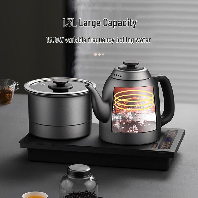 En droppe vatten ren titan elektrisk vattenkokare