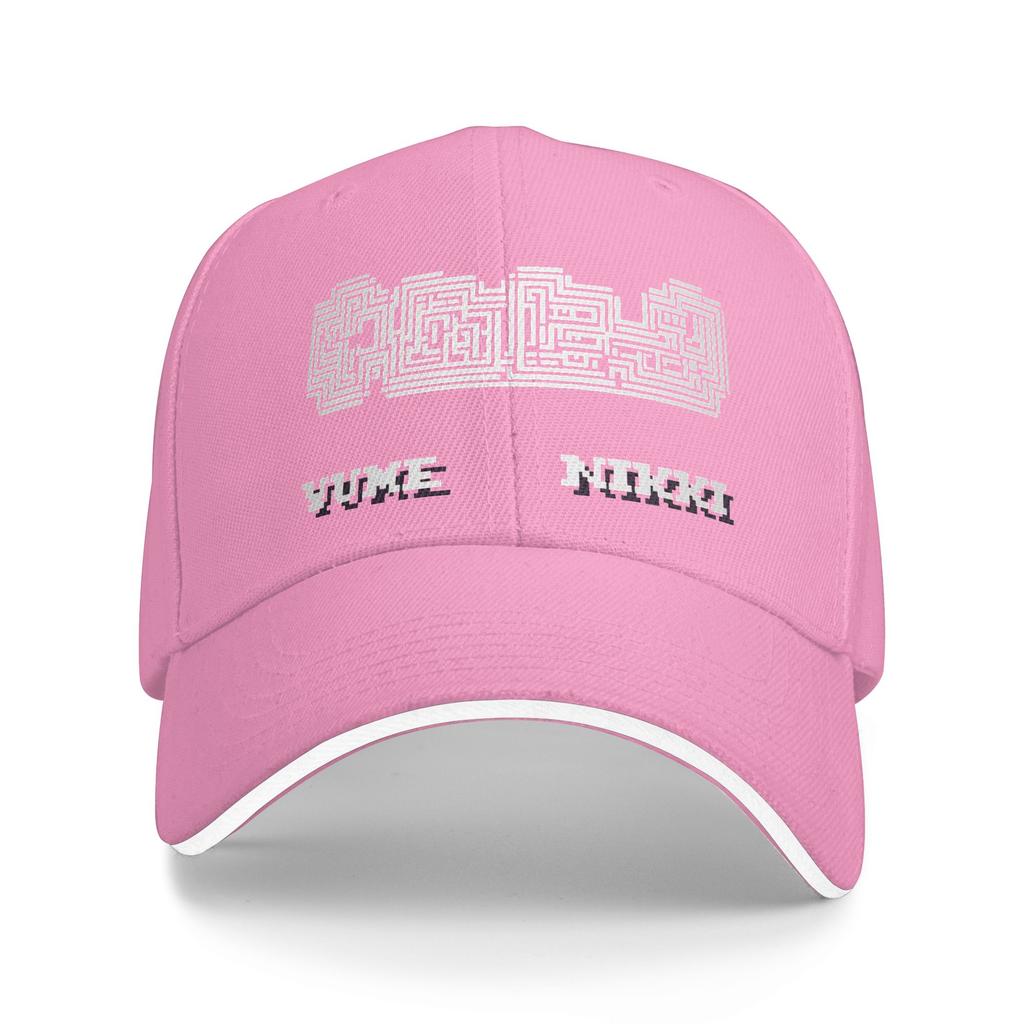 Yume Nikki Outfits Unisex Baseball Cap Trucker Hat Classic Formal Headwear Adjustable Snapback Hat
