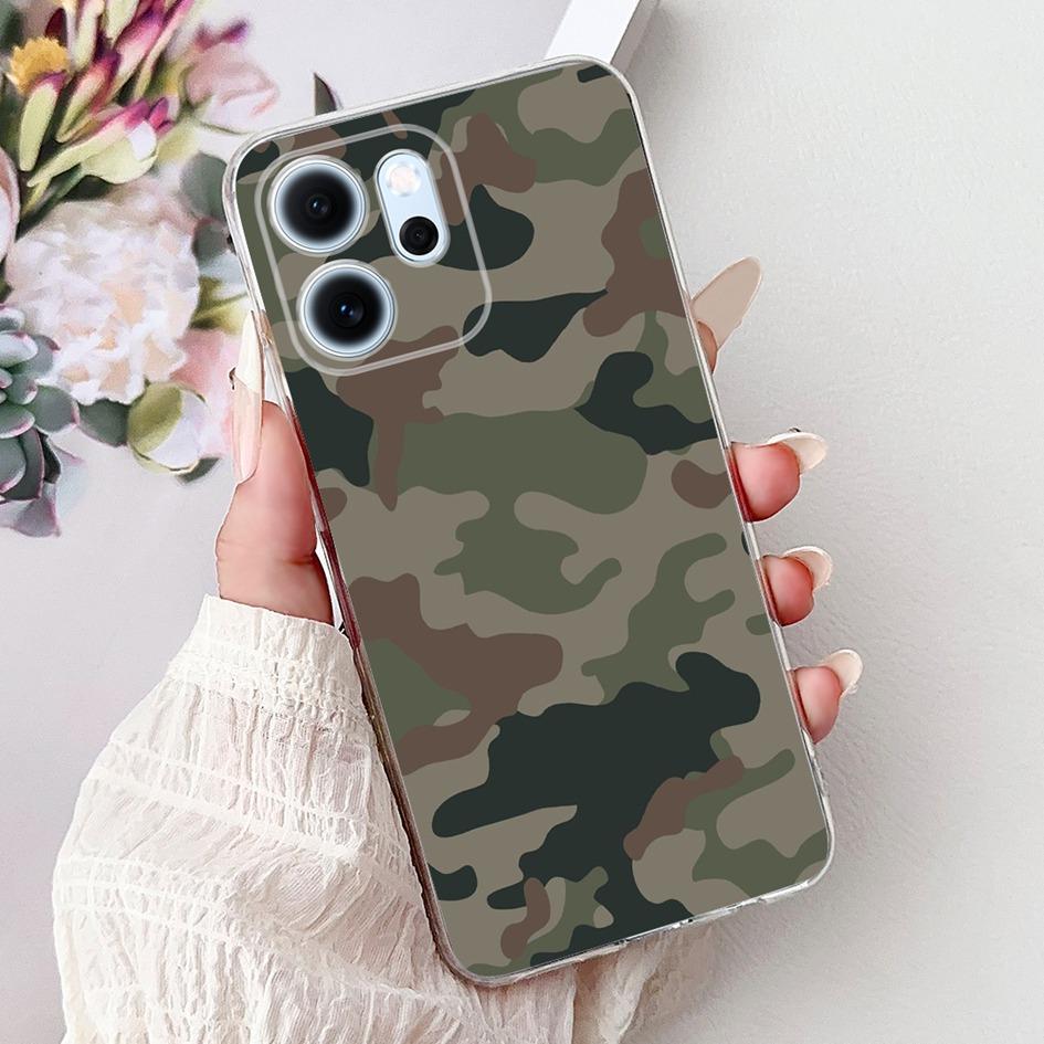 For Cover OPPO Reno 14F 2025 Case Reno14F Popular Bamboo Bowknot Soft Silicone Clear TPU Bumper For OPPO Reno14 F CPH2743 Shells