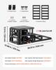 Air Portable Car Lifts 2PCS, 5 Ton Capacity, 320 Mm Max Height, Pneumatic Ramp Jacks with Airbags, Wheel Chocks, Extension Ramps, Heightened Columns,