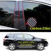 For Toyota Highlander Kluger 2008-2015-2018--2024 Car PC Material Pillar Post Cover Door Trim Window Molding Sticker Plate