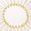 Ladies Minimalist Small Love Initial Necklace Jewelry Stainless Steel 18k Gold Plated Mini Heart Shape Letter Pendant Necklace