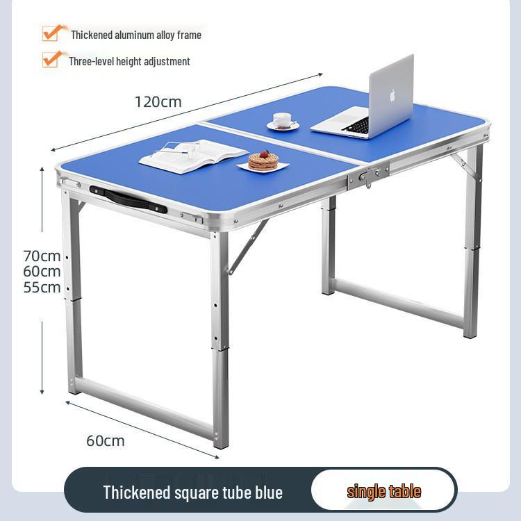 Aluminum Alloy Portable Folding Table and Chairs for Outdoor Market Promotions