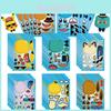 Entzückendes Pokémon Pikachu Kinder Cartoon Interaktives DIY Puzzle Aufkleber Set Für Familienspaß