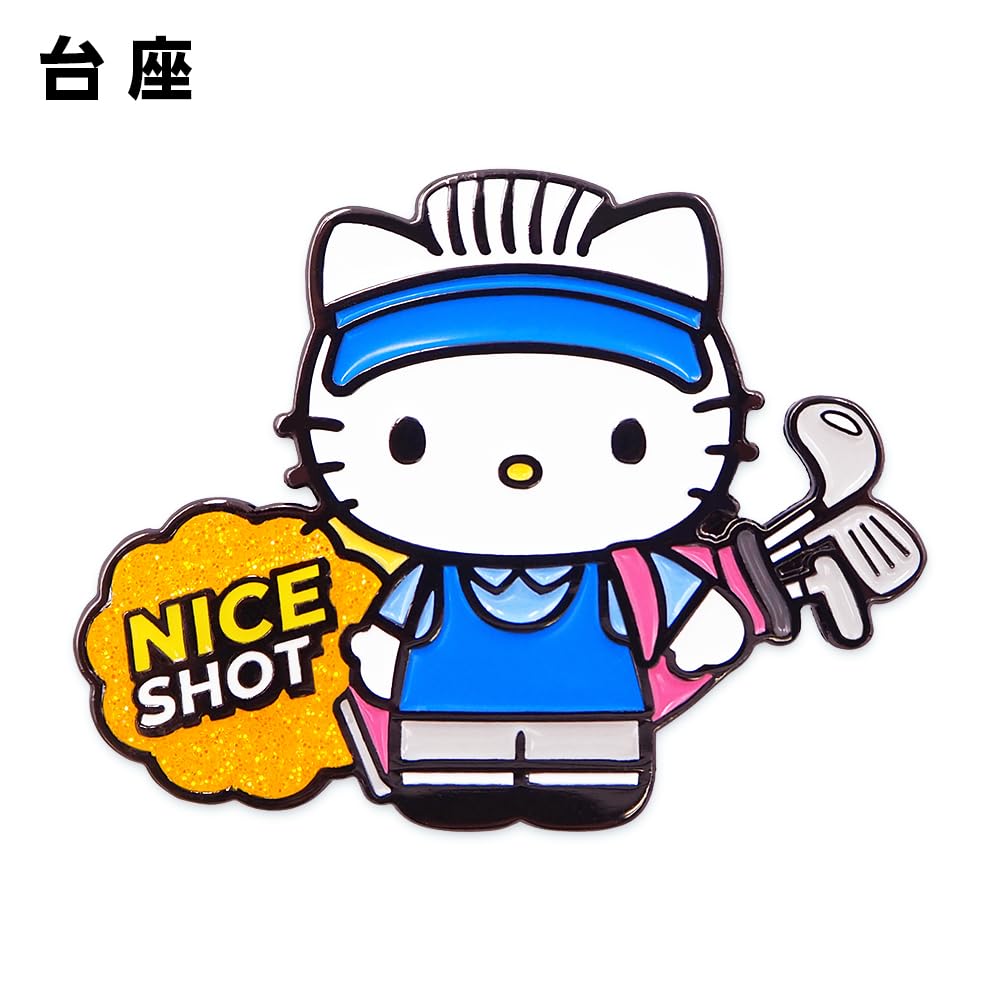 Hello Kitty Daniel Golf Marker Clip Licensed Product Kitty Daniel Golf & Type/Magnetic (Hello & Ver. (KTM002))