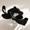 J Lauren Velvet Big Ribbon Scrunchie Hair Tie H01081