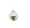 6CM Merry Christmas Balls Ornaments Xmas Tree Ball Hanging Pendant for Navidad New Year Home Party Decoration Festival Supplies